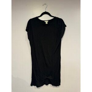 Black H&M soft knee‎ length dress